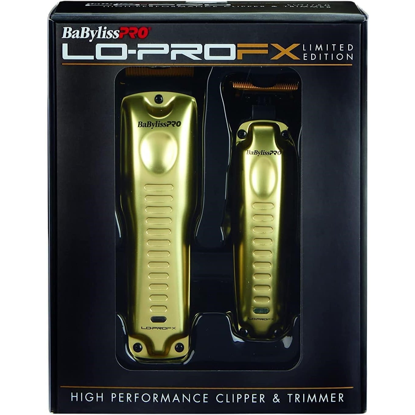 BaBylissPRO® LO-PROFX - Combo  Clipper & Trimmer Cordless Lithium Gold - Precio: $4,600.00MX