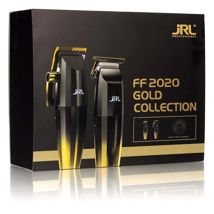 JRL® FF2020 Limited Gold Collection - Clipper, Trimmer y Estación de Carga - Precio: $5,000.00MX