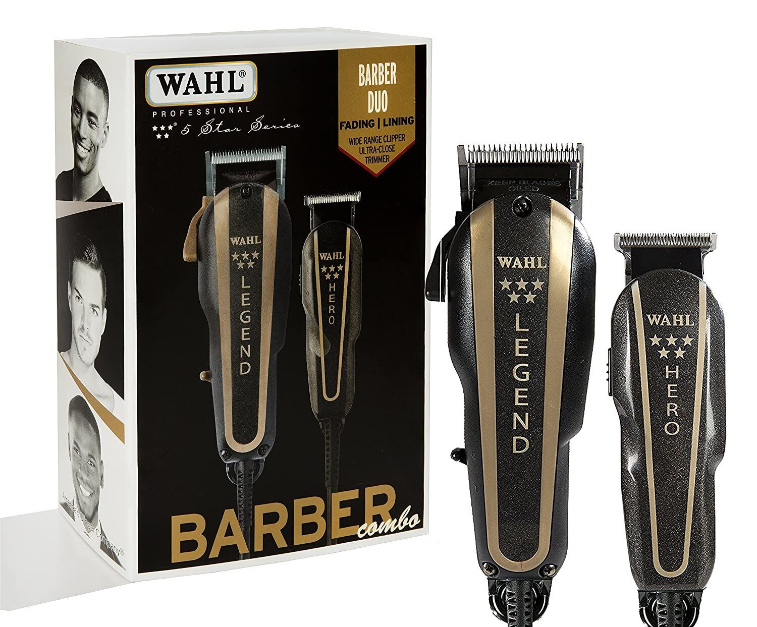 WAHL® - Barber Combo - Legend Clipper y Hero T-Blade Trimmer V9000 - Precio: $2,400.00MX