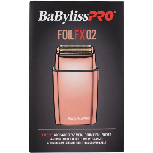 BaBylissPRO® FOILFX02™ Rose - Máquina Para Shave de Doble Lámina - Precio: $2,500.00MX