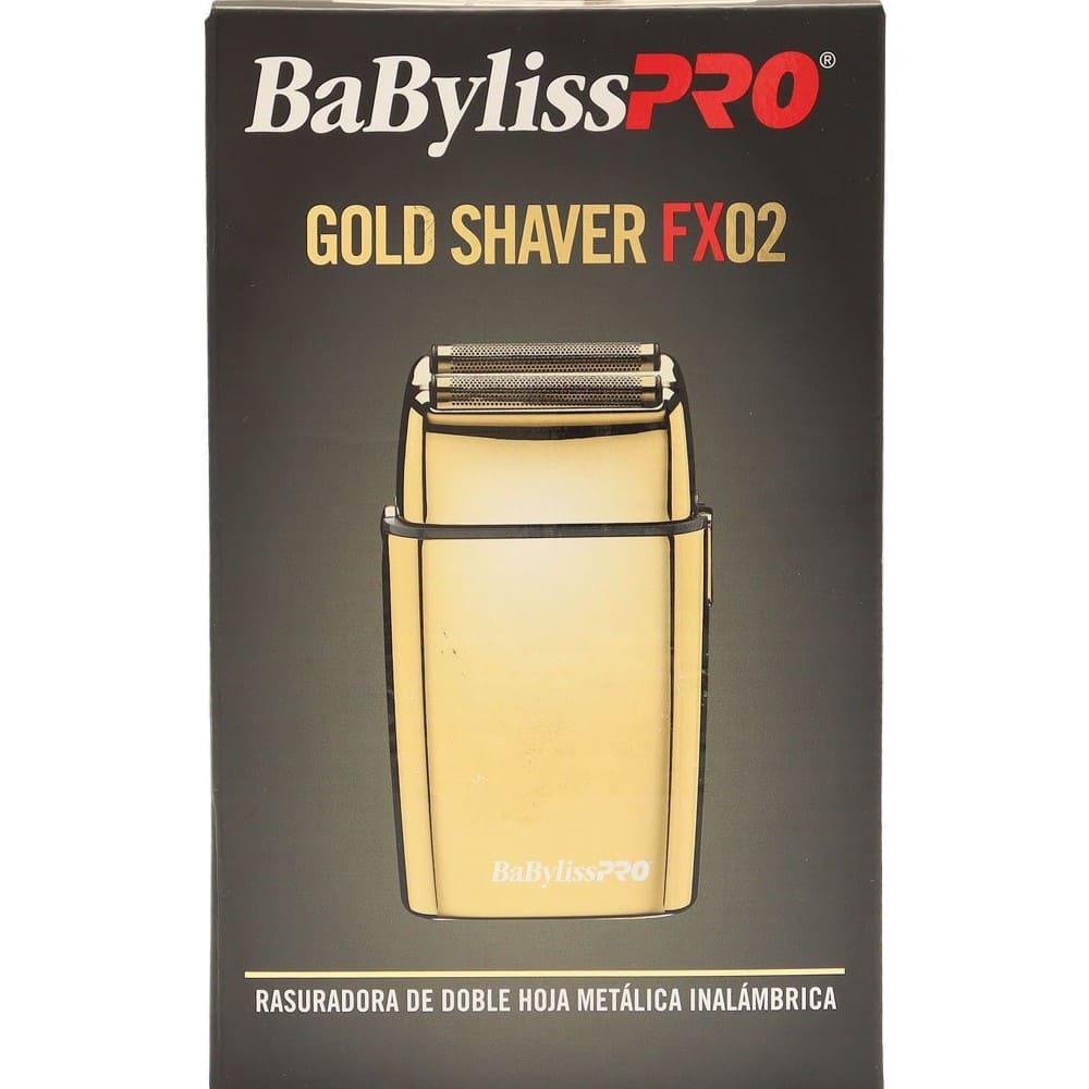 BaBylissPRO® FOILFX02™ Gold - Máquina Para Shave de Doble Lámina - Precio: $2,500.00MX